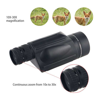 10 - 30 x 50 High Powered Zoom Monocular