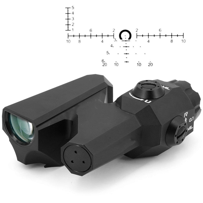 Tgtsoptic™ D-EVO 6x20mm Tactical Rifle Scope